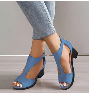 Sandales élégantes à talon ouvert pour femme ✨