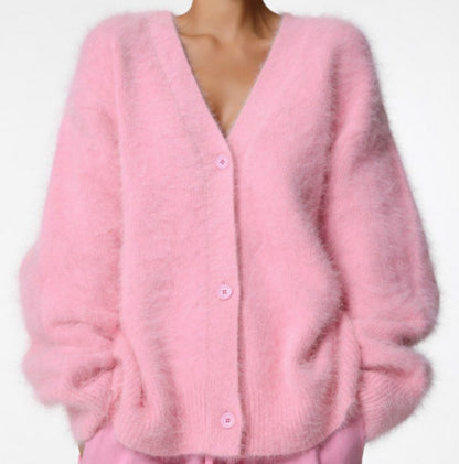 Cardigan Élégant à Texture Douce et Coupe Moderne