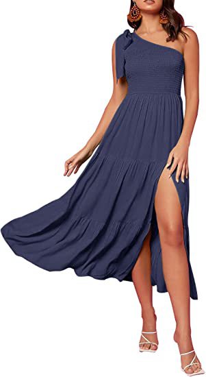 Robe élégante fluide à coupe féminine ✨