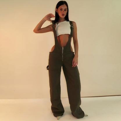 Salopette femme moderne coupe ample ✨