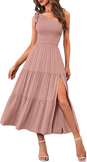 Robe élégante fluide à coupe féminine ✨