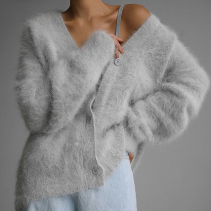 Cardigan Élégant à Texture Douce et Coupe Moderne