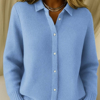 Chemise élégante texturée pour femme ✨