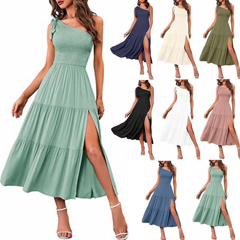 Robe élégante fluide à coupe féminine ✨
