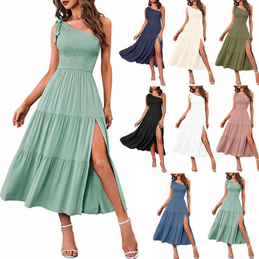 Robe élégante fluide à coupe féminine ✨