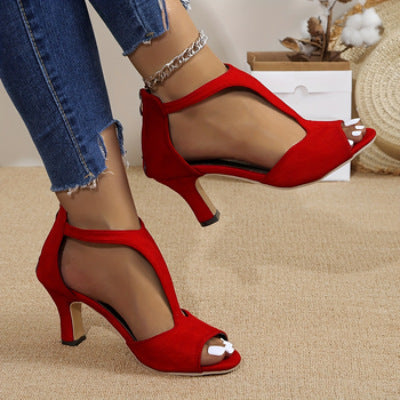 Sandales élégantes à talon ouvert pour femme ✨